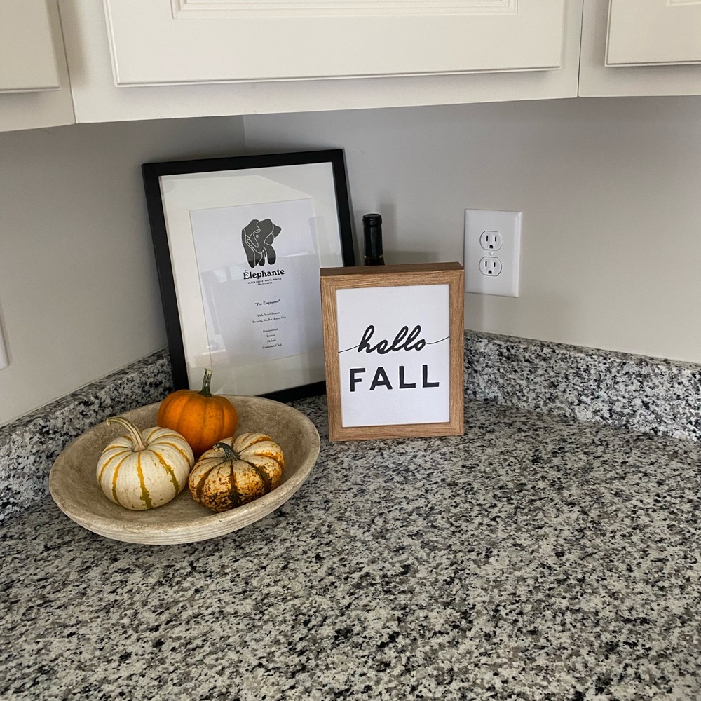 Hello fall canvas